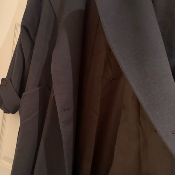 Vintage 100% Wool John Weitz Dark Green Women's Coat - Picture 9 of 16